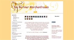 Desktop Screenshot of maerchenfrauen.de