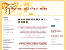 Tablet Screenshot of maerchenfrauen.de